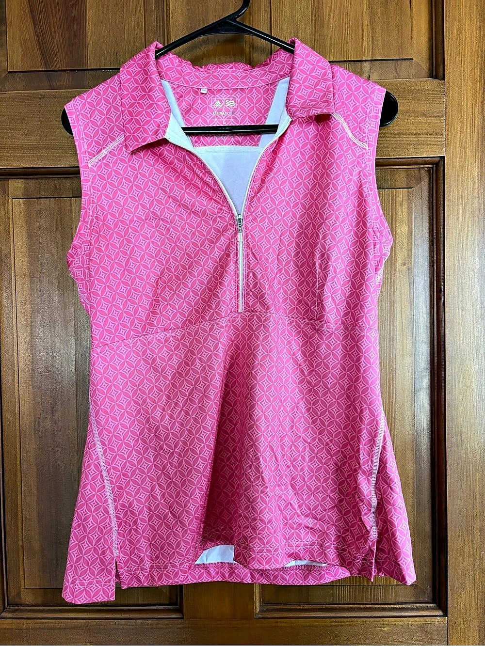 adidas ClimaCool Women's Geometric Golf Top Size Medium